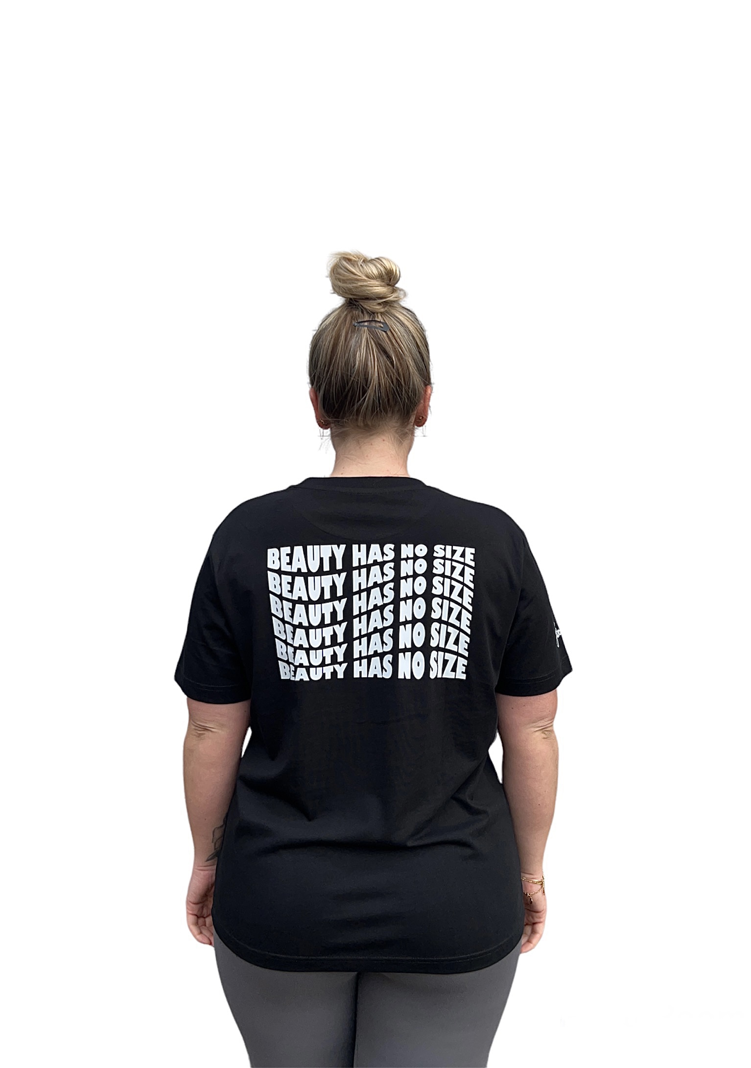 T-shirt: Beauty has no size (Wave) (XS)